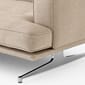Inland Left Chaise Longue Sofa AV42_Polished Aluminium w. Ecriture 240_detail.jpg