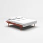 MOEBE_Tall-Bed_PP_160_Terracotta_1xTable_Mattress_01_High-Res.jpg