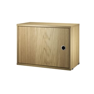 Skap m/hengslet dør 58x30