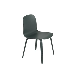 Visu Stol Wood Dark Green/Dark Green