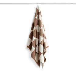 Badehåndkle Check Cappuccino 70x136