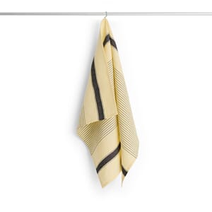 Kjøkkenhåndkle Linear Soft Yellow