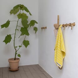Gjestehåndkle Pristine/Yellow 50x80
