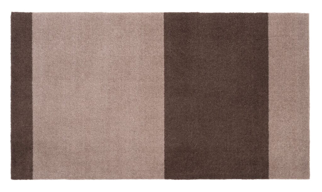 Bilde av Tica Copenhagen - Tica Copenhagen Dørmatte Stripes Sand/brown - Lunehjem.no - Interiør På Nett