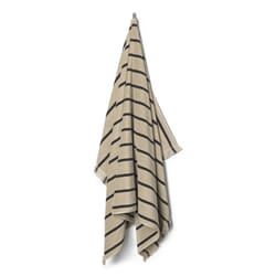 Alee Strandhåndkle Sand/Black 100x150