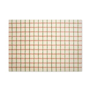 Dørmatte Grid Lime Candycane