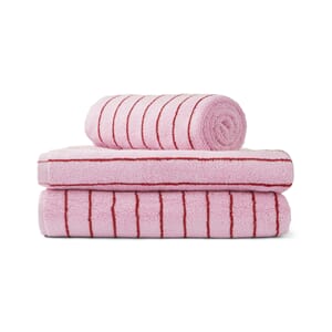 Badehåndkle XL Pink/Red 100x150