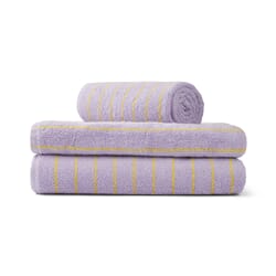 Badehåndkle Lilac/Yellow 70x140