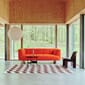Quilton Lift 2 Seater Vidar 542 wb lacquered walnut base_Shift Kelim Rug W170xL240 burgundy_Shim Coffee Table dia54xH44 black 0.jpg