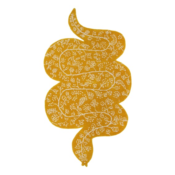 Snake rug mustard_creme highres packshot.jpg