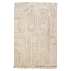 Tufted rug limestone (200x300cm)