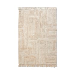 Tufted rug limestone (160x230cm)