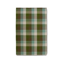 Vida check table cloth mint/olive (140x220cm)