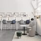 dedal-white_Rel Contract_BeetleBarChair_Y-BarTable_BL6WallLamp_DedalShelf_ModernLinePouffe_GUBI1-0DiningTable_TailLoungeChair_CobraFloorLamp_MategotFl