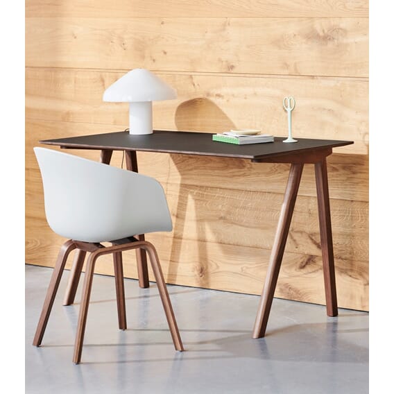 hay91 AAC 22 Eco eco white shell wb lacquer walnut base_CPH 90 charcoal lino wb lacquer walnut base_Pao Glass Table Lamp 350 white_1.jpg