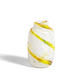 Vase Splash Lemon Swirl M